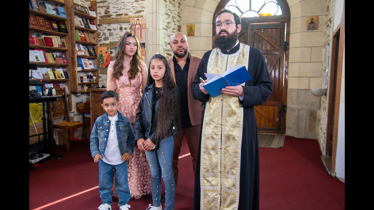 BOTEZ LA FLORIN UNICATU COPII Lui, MAYA SI IAMAN  4K