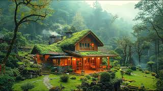 Little House at the Foot of the Mountain 🌧 Gentle Jazz Music Combined with Gentle Rain Sound by Rainy Jazz Relaxing 422 views 2 weeks ago 8 hours