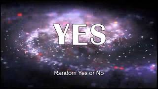 Random Yes or No Generator