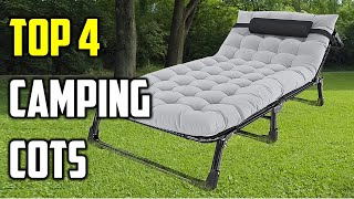 Top 4 Best Camping Cot In 2023 -Top Camping Cots Review