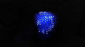 8x8x8 LED Cube from CadCube.us
