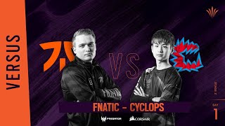 Fnatic vs Cyclops \/\/ Rainbow Six APAC North Division 2020 - Stage 2 - Playday #1