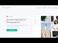 Detailed Walkthrough of Pixieset's Website for Photographers
