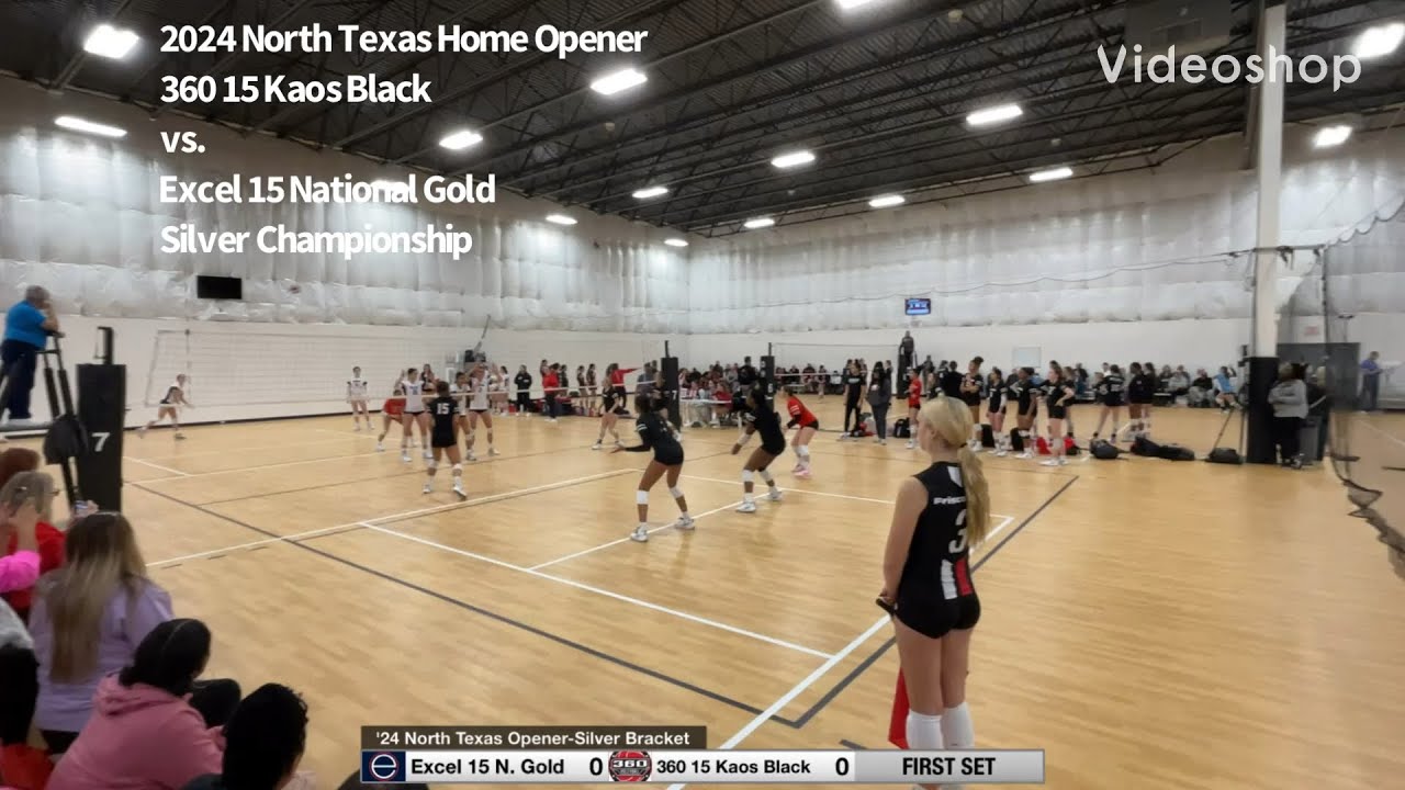 2024 north texas home opener 360 15 kaos black vs excel 15 national