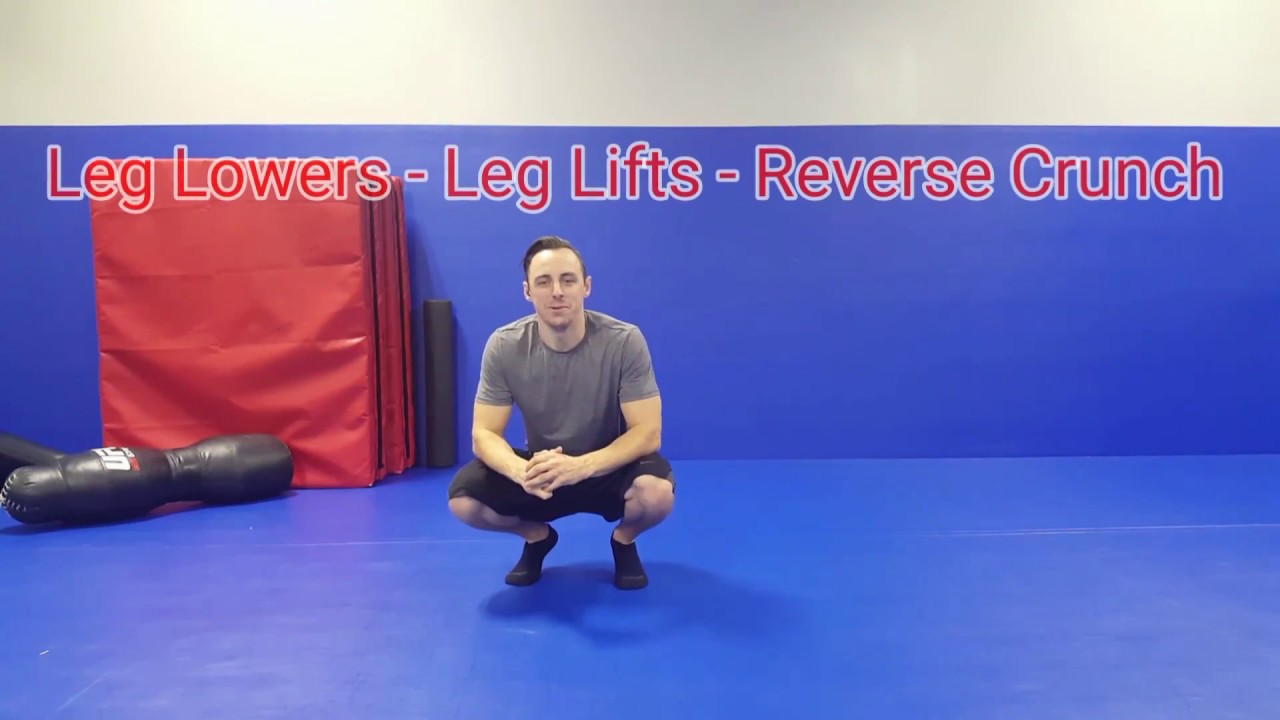 Leg Lowers - Leg Lifts - Reverse Crunch - Core Exercise - YouTube