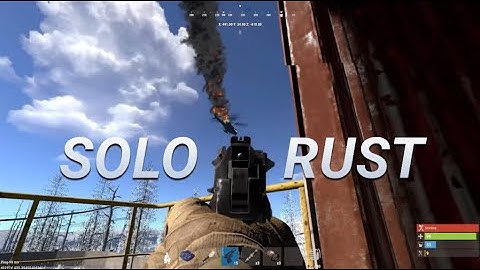 I took Heli at Locked Crate! - Solo Rust