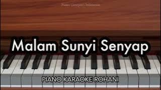 Malam Sunyi Senyap - Nikita | Piano Karaoke Rohani