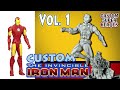 Custom Iron Man Classic!!! Timelapse de proceso de corte y modelado de Iron Man