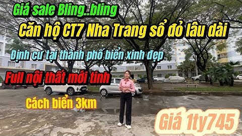 Căn hộ định cư lâu dài tại phố biển Nha Trang xinh đẹp