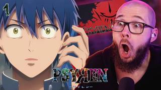 Interesting 🤔 | PSYREN Episode 1 Reaction | サイレン