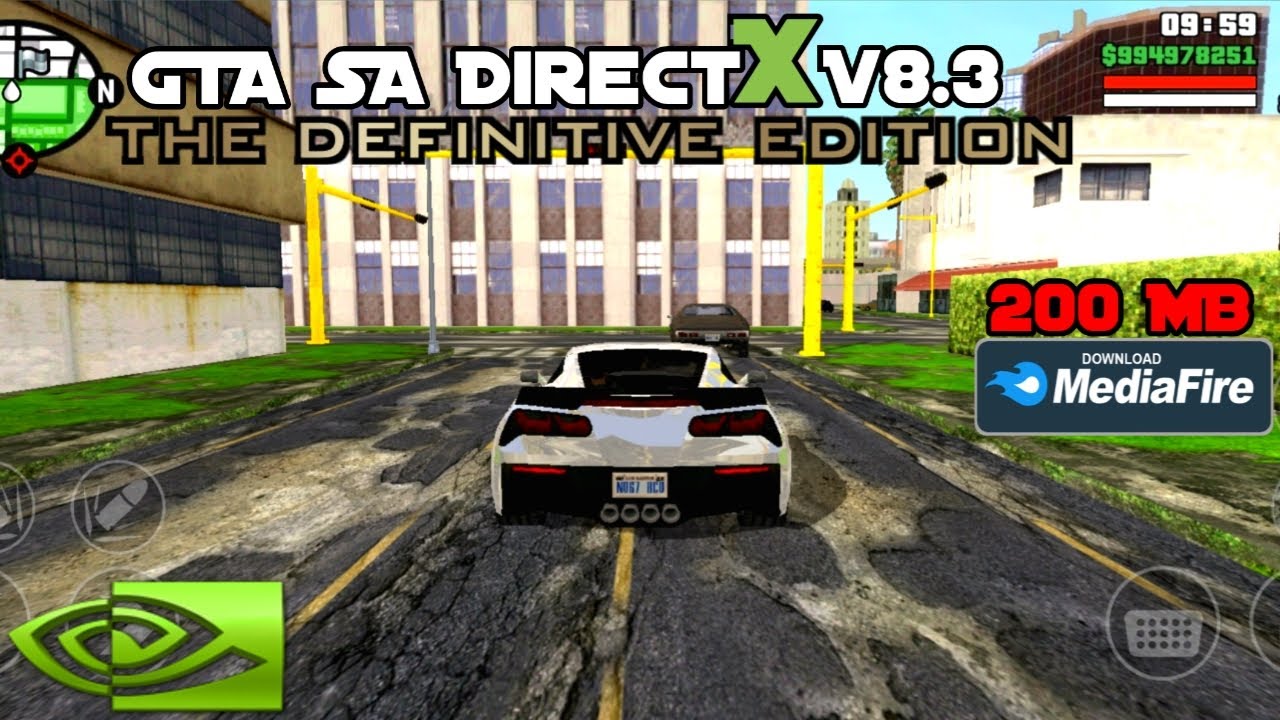 Download !! GTA SA LITE ANDROID MOD DirectX V8.3 Definitive