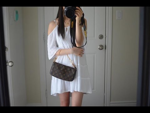 Louis Vuitton Ring Key Chain on Pochette NM (OOTD and Review) - YouTube
