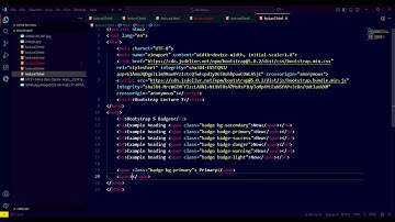 Bootstrap 5 Lecture 7 — Badges in Bootstrap | Colors, Pill Badges & Notification Count Tutorial