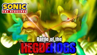 Battle of the hedgehogs! (Sonic The Hedgehog Stop-Motion)