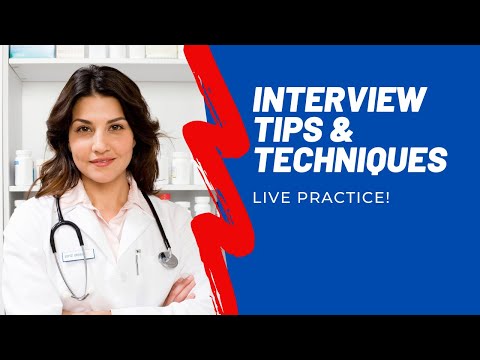 Interview tips and technique - Live practice with Elle