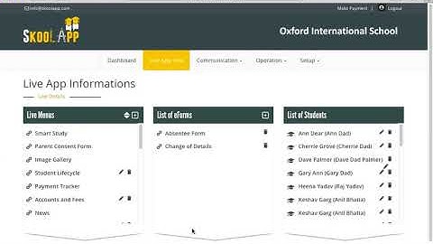 Chapter 1   SkoolApp Overview for Admin