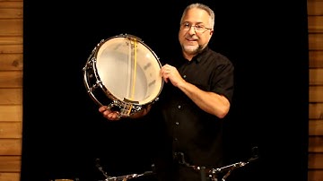 Orchestra Snare Drum Comparison Part 1 Plastic Heads Vs. Calf Heads