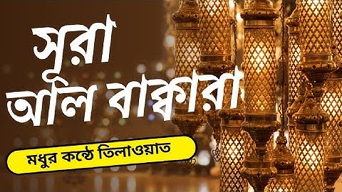 সূরা আল বাকারা এর অত্যন্ত দরদী কন্ঠে তিলাওয়াত - Surah Al Baqarah Recited by Abdul Rahman Al Rashoud