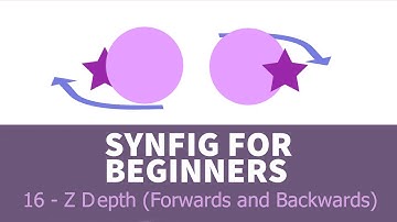 Synfig for beginners: 16 - Z Depth (Forwards and Backwards)