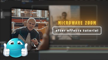 Fast Microwave + Reverse Zoom for Your Edits | After Effects Tutorial
