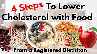 How to Lower Cholesterol Naturally with Food | by The Heart Dietitian