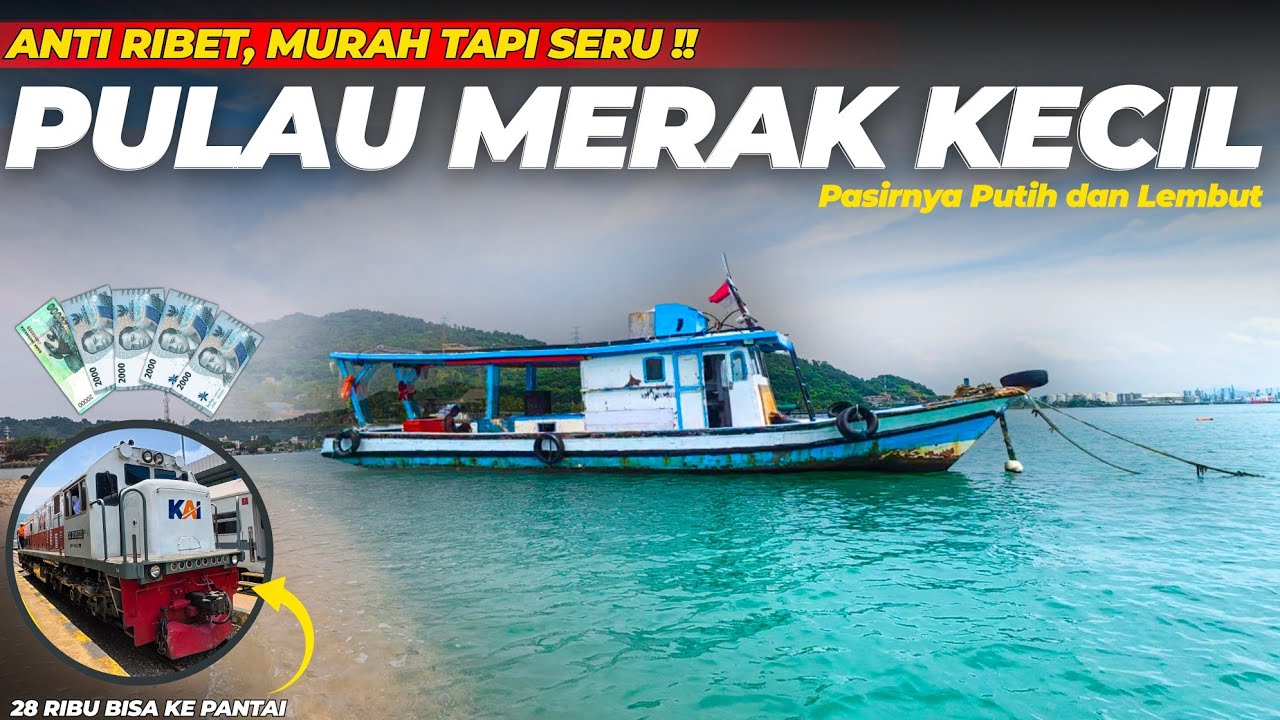 Liburan Anti Ribet dan murah | Solo trip ke Pulau Merak Kecil #part1 