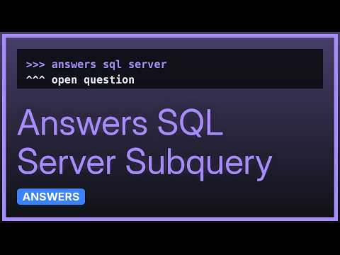 Subquery returned more than 1 value - SQL Error