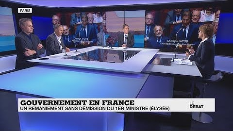 Gouvernement en France : un remaniement sans démission du Premier ministre