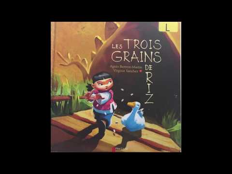 Les trois grains de riz de Virginie Sanchez, Agnès Bertron-Martin -  Editions Flammarion Jeunesse