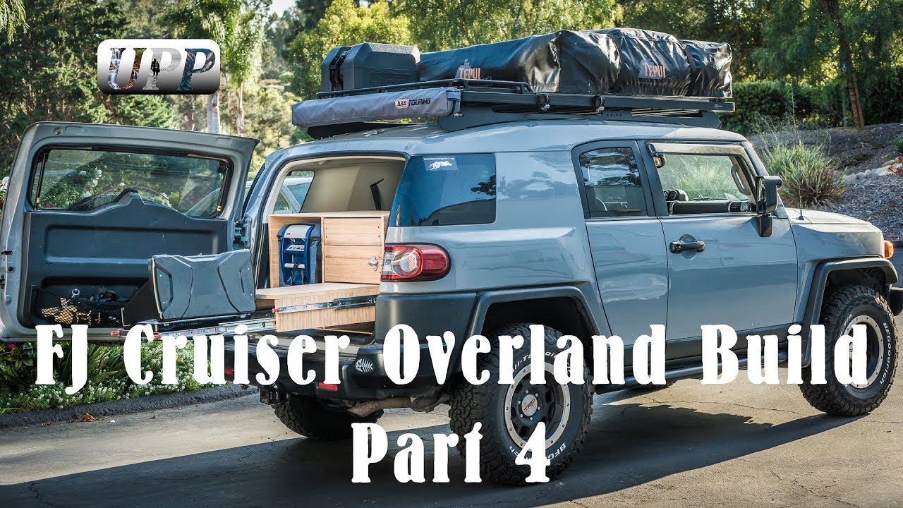 Fj Cruiser Overland Build Part 4 Camp Kitchen Youtube