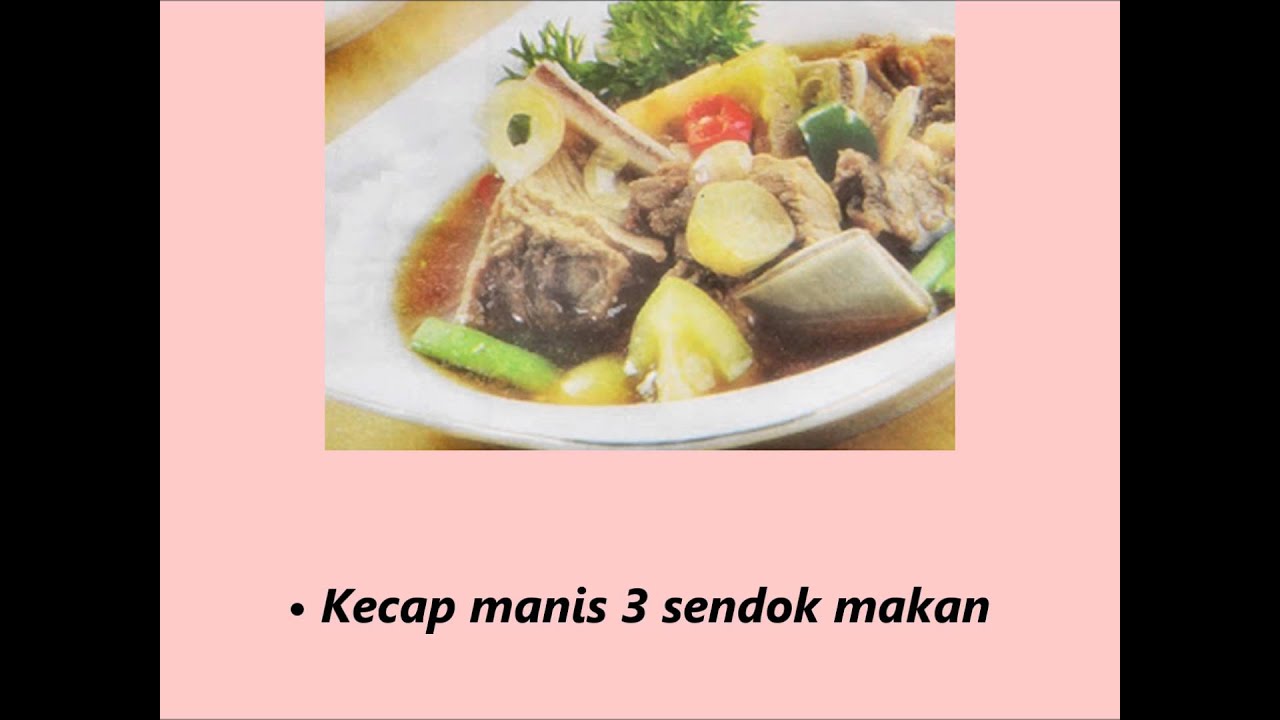 Resep Membuat Masakan Sayur Asem Buncis Jawa Tengah - YouTube