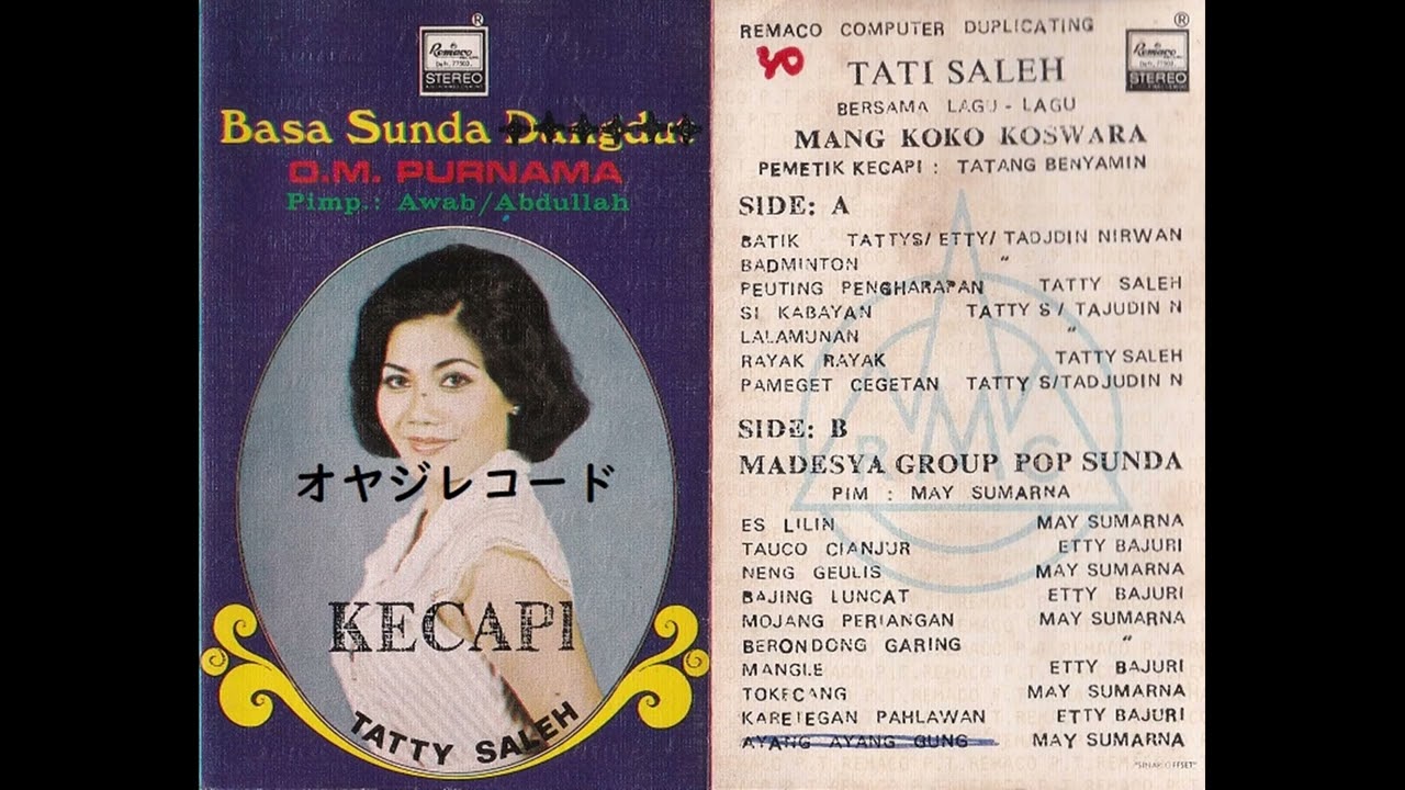 Bersama Lagu-Lagu Mang koko Koswara / Tati Saleh (Original)