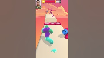 Blob Runner 3D 👩‍🦰🎭🥟 IOS Android All Levels Gameplay Game Levels #10 OC93G ACI32