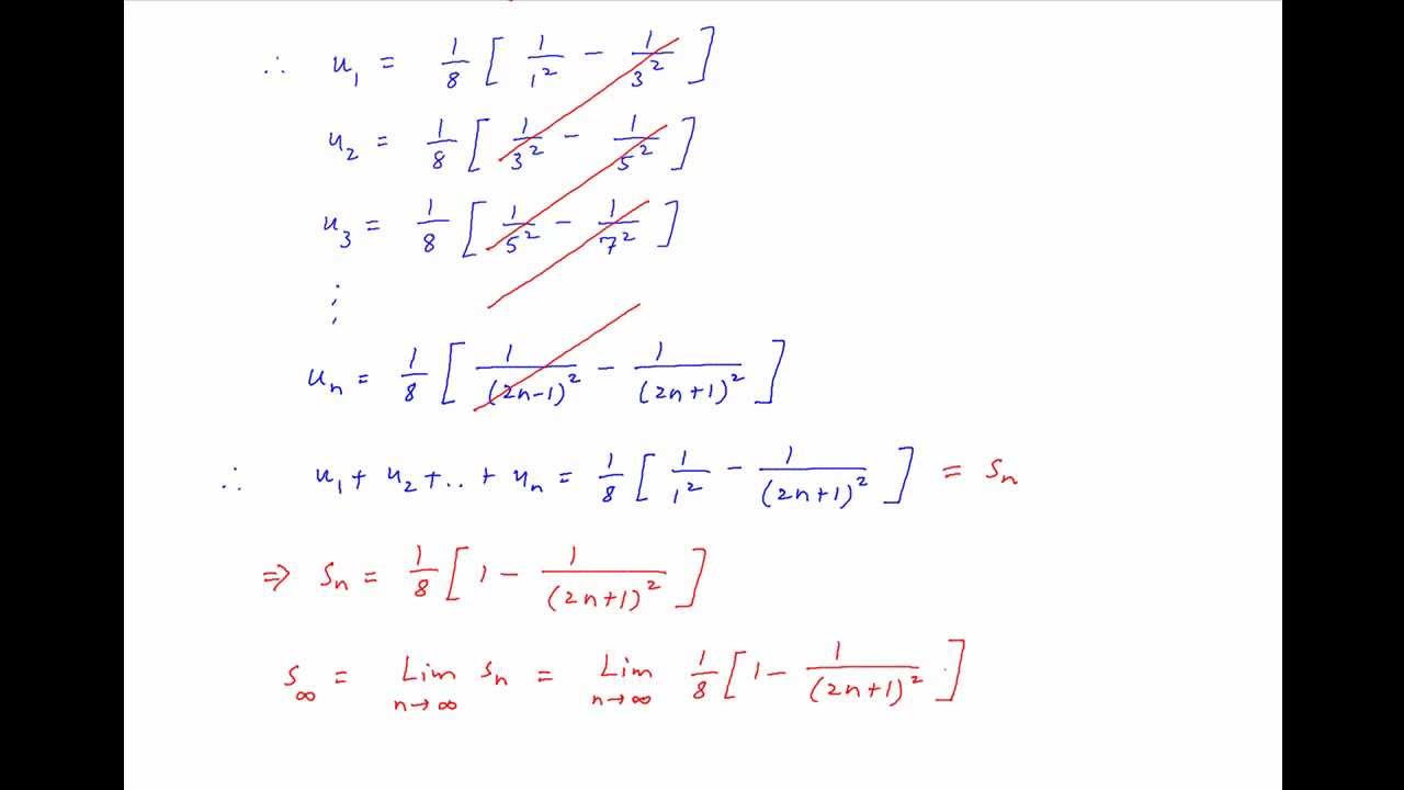 Sum The Following Series To N Terms And Infinity 1 9 2 225 N 2n 1 2n 1 2 Youtube Sum The Following Series To N Terms And Infinity 1 9 2 225 N 2n 1 2n 1 2 Youtube