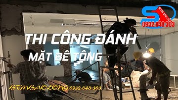 Thi công đánh bóng sàn bê tông Quảng Ngãi - Công ty Bê Tông Mài Bảo Long BTMBAOLONG 0932.048.303