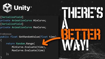 Get Random Values Between 2 Numbers or Curves with a Single Control | Unity Tutorial