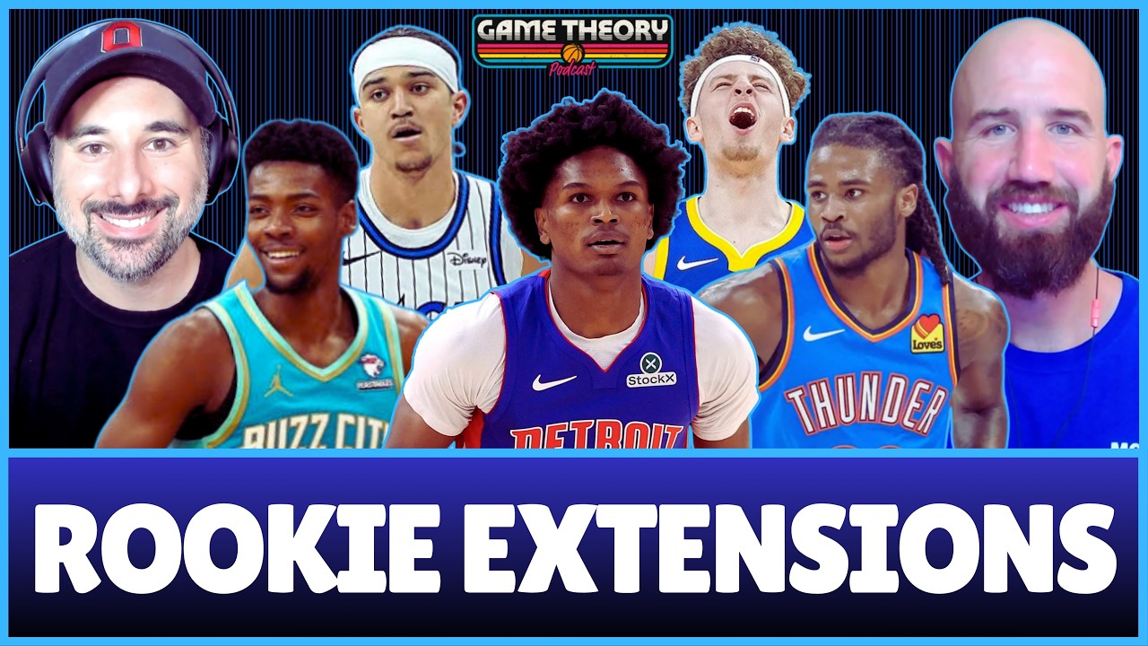 Mock Rookie Extensions for 2023 NBA Draft | Miller, Wallace, Ausar, more | Game Theory Podcast