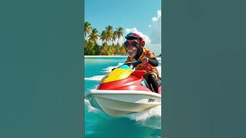 I asked AI to create monkeys that act like humans and record them on video!! #ai #aiart #monkey