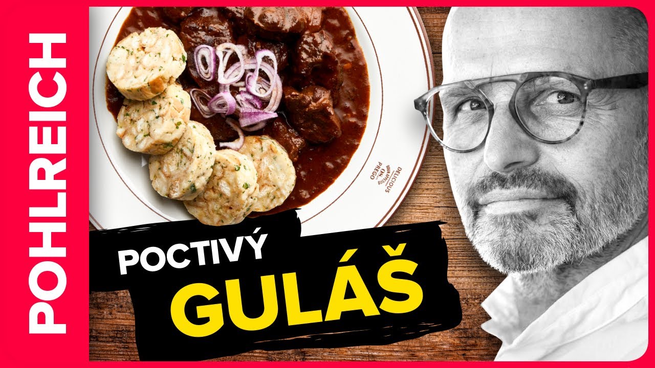 Recept na hovězí guláš podle Zdeňka Pohlreicha