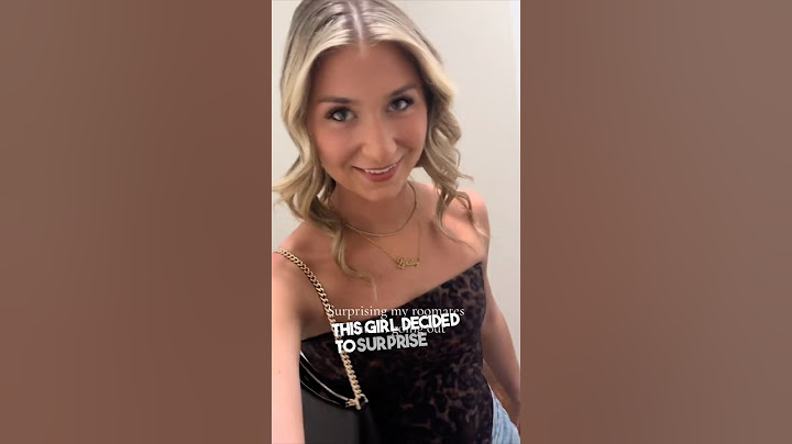 She surprised her college roommates 😂