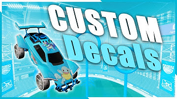 *UPDATED 2025* HOW TO GET CUSTOM DECALS IN ROCKET LEAGUE
