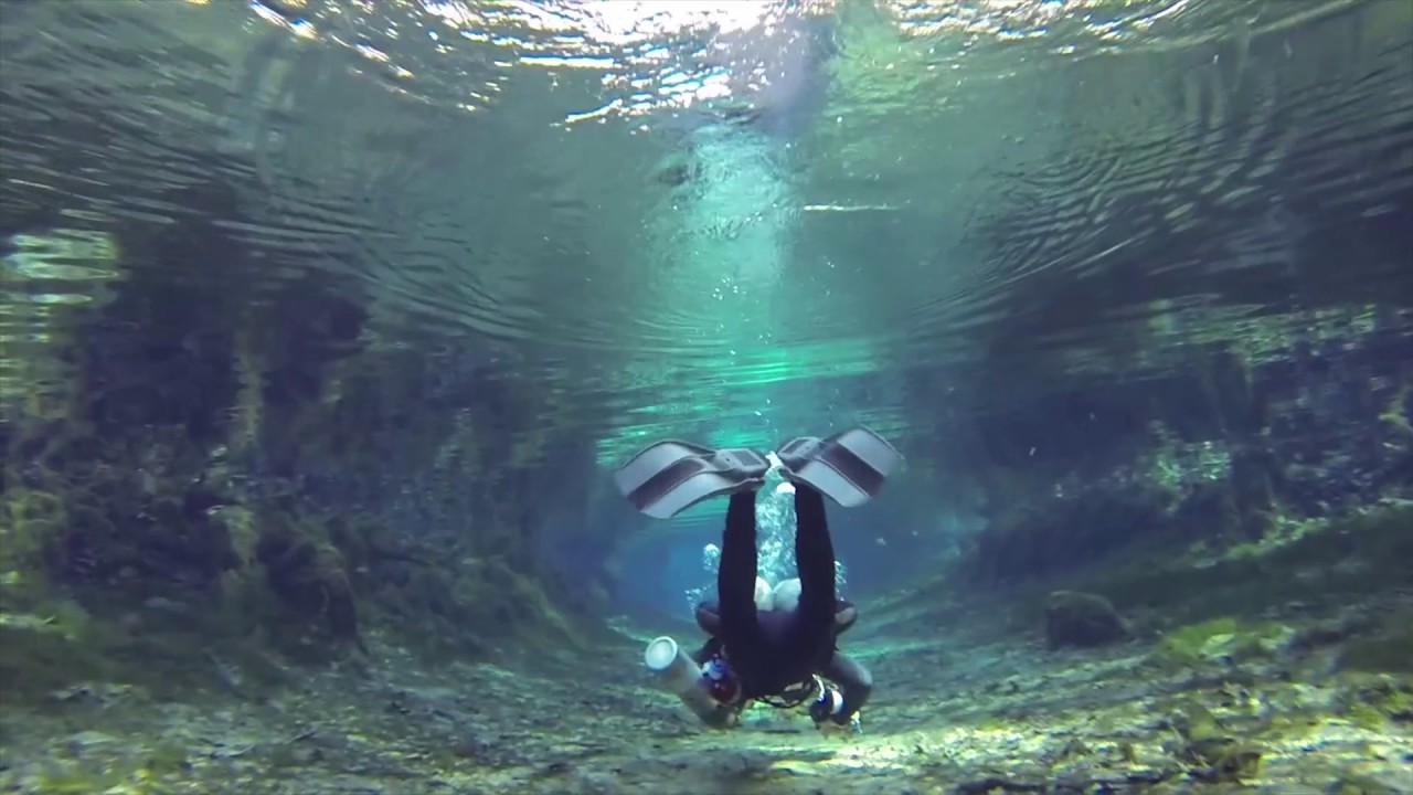 Cave Diving in 1 Minute