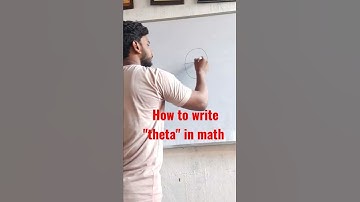 how to write "theta"in math #shorts #mathematics #challenge #maths #algebra #theta #ssmclasses