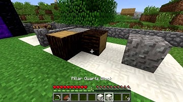 Minecraft 1.5 Blocks & Items: Quartz Block