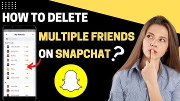 How To Delete Multiple Friends on Snapchat || Remove All Friends At Once on Snapchat