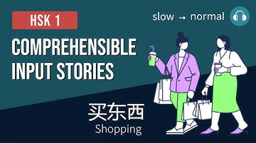 HSK1 | 买东西 Shopping | Comprehensible Input Stories HSK1 Practice Bundle 3/4 | Beginner Chinese