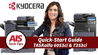 Kyocera TASKalfa 6053ci & 7353ci Quick Start Guide screenshot 2