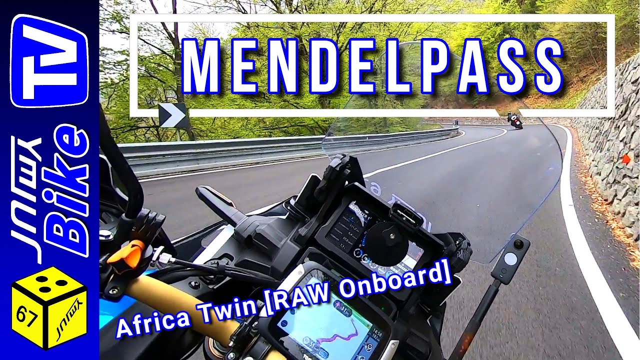MENDELPASS-2022 [RAW Onboard] Passo della Mendola Africa Twin CRF 1100L AS DCT Motorradabenteuer