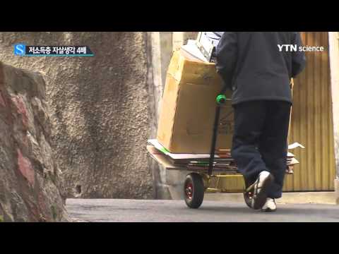 저소득층, '자살생각' 일반층 4.3배 / YTN 사이언스