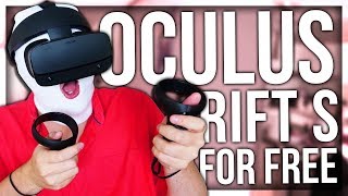 I GOT AN OCULUS RIFT S FOR FREE